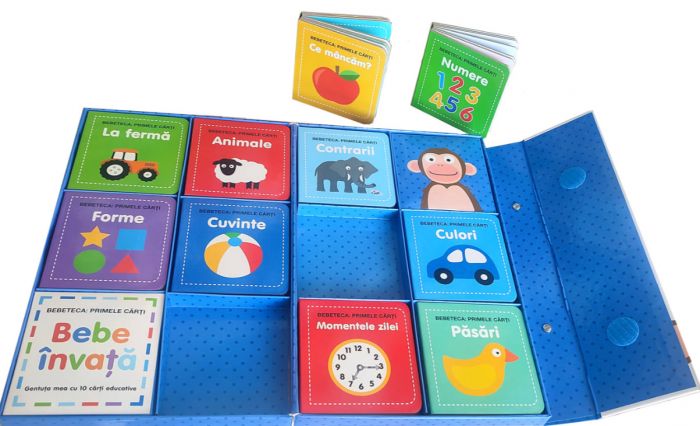 Bebe Învață – Genuța Mea cu 10 Cărți Educative