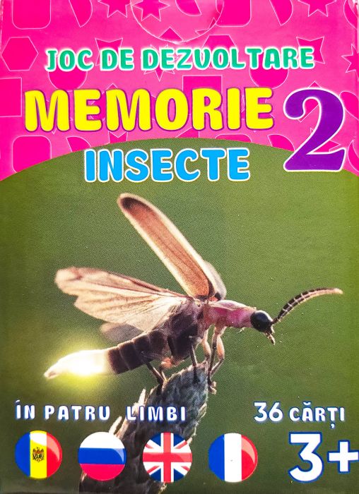 Joc de memorie. Insecte 2