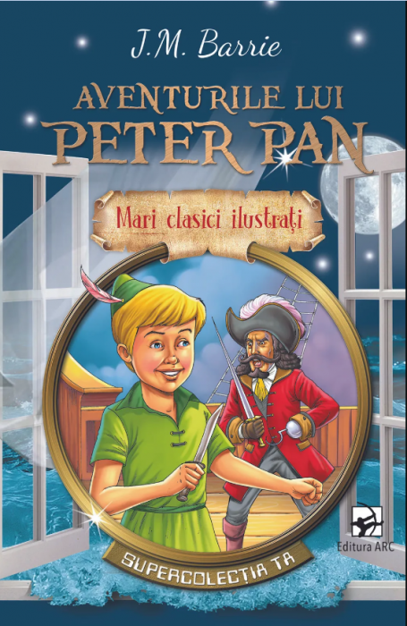 Aventurile lui Peter Pan. Mari clasici ilustrati