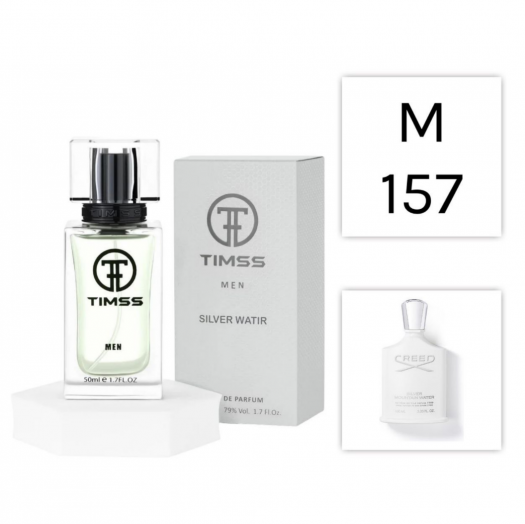 Parfum TIMSS M 157 Silver Water (50 ml) - Inspirat de Creed Silver Mountain Water
