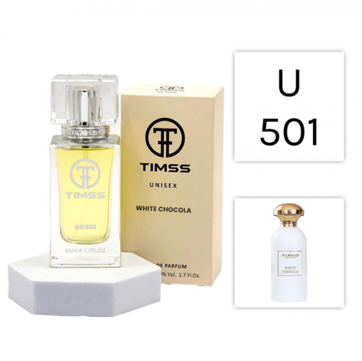 Parfum TIMSS U 501 White Chocola (50 ml) - Inspirat de Christian Richard White