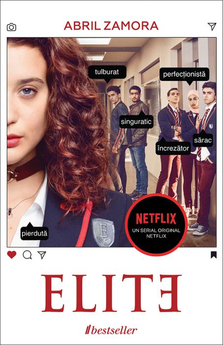  ELITE. Prima Carte Oficială a Serialului Netflix 
