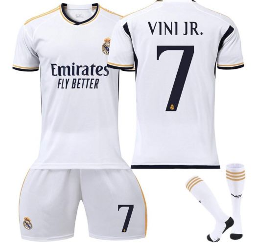 Echipament Sportiv Fotbal - Real Madrid Vinicius Jr (LIVRARE 15 ZILE)