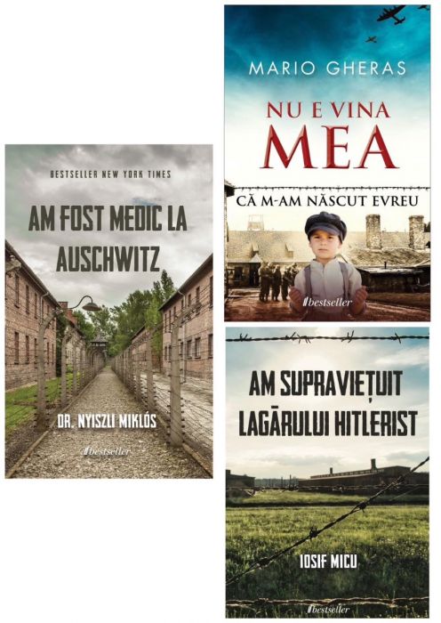Pachet Promoțional Seria de 3 cărți Auschwitz