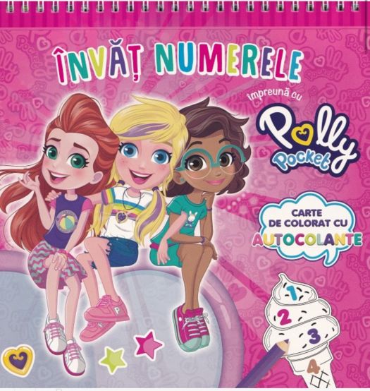 Învăț numerele împreună cu Polly Pocket (4-6 ani)