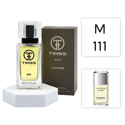 Parfum TIMSS M 111 Planets Platinum  (50 ml) - Inspirat de Chanel Egoiste Platinum