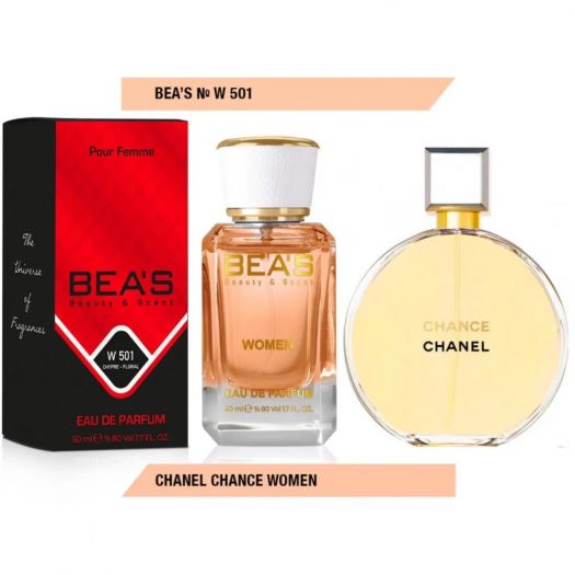 Parfum BEA'S W 501 pentru Femei (50 ml) - Inspirat de Chanel Chance Women