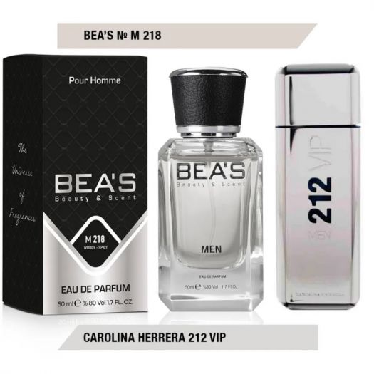 Parfum BEA'S M 218 pentru Bărbați (50 ml) - Inspirat de Carolina Herrera 212 Vip