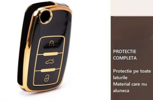 Husă de protecție Luxury Line pentru cheie auto (LIVRARE: 7 ZILE)