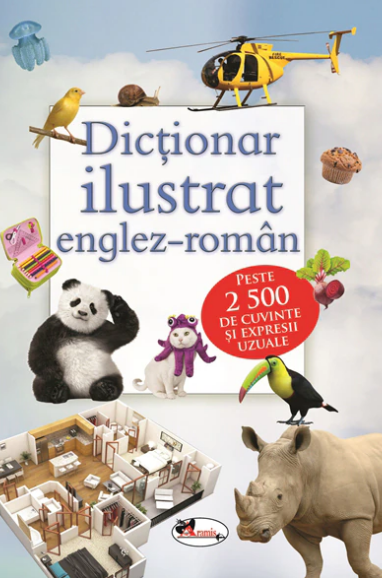 Dictionar ilustrat Englez-Roman (LIVRARE 15 ZILE)