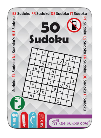 Joc de societate - Joc - Fifty - Sudoku, Multicolor, 7 ani+ (LIVRARE 15 ZILE)