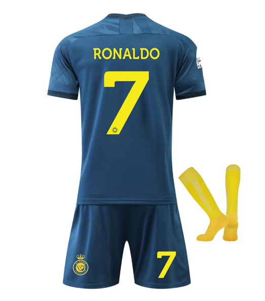 Echipament sportiv copii Ronaldo Fotbal Tricou Set (LIVRARE 15 ZILE)