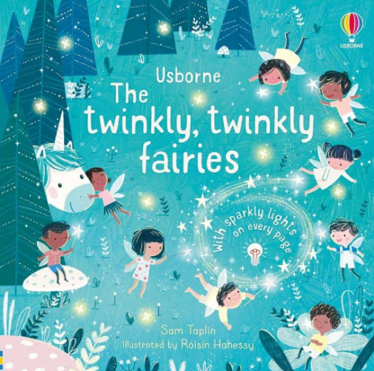 Carte senzoriala pentru copii, The Twinkly Twinkly Fairies (LIVRARE 15 ZILE)