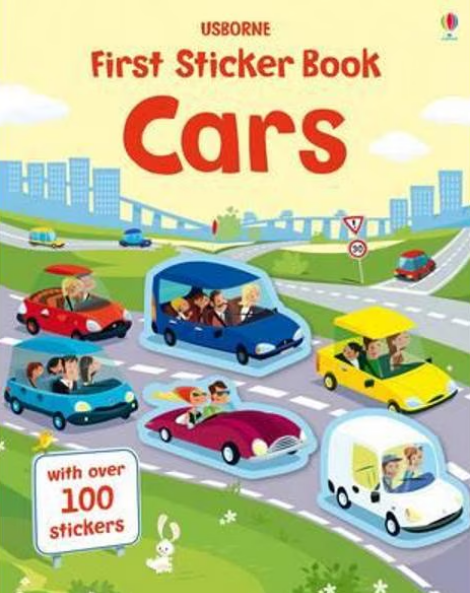 First Sticker Book Cars (LIVRARE 15 ZILE)