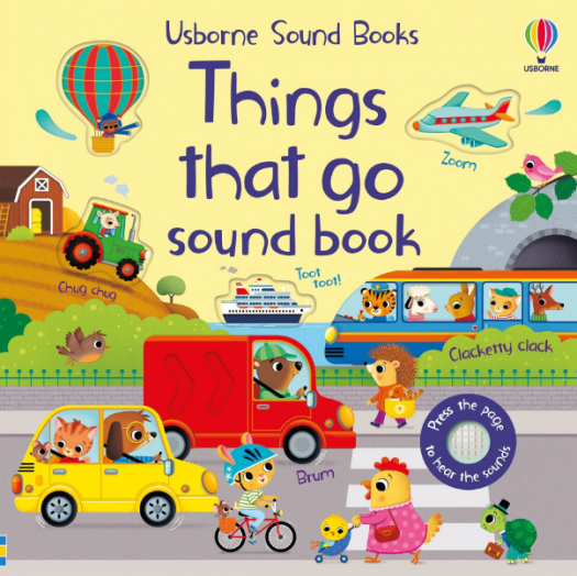 Things That Go Sound Book (LIVRARE 15 ZILE)