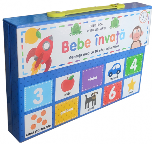 Bebe Învață – Gentuța Mea cu 10 Cărți Educative