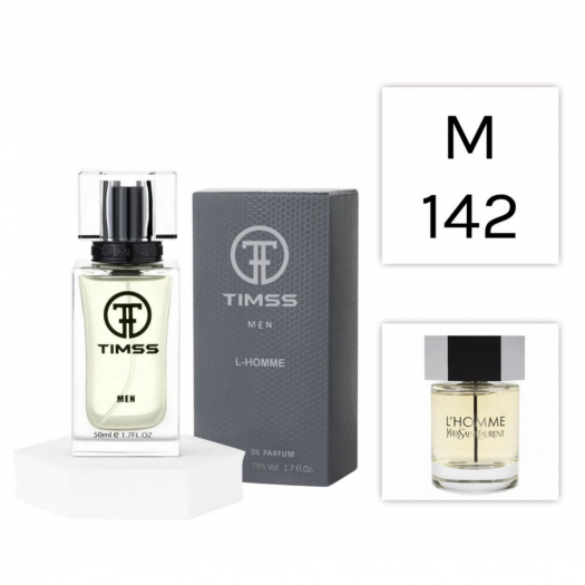 Parfum TIMSS Men 142 L-Homme (50 ml) - Inspirat de L'Homme Yves Saint Laurent
