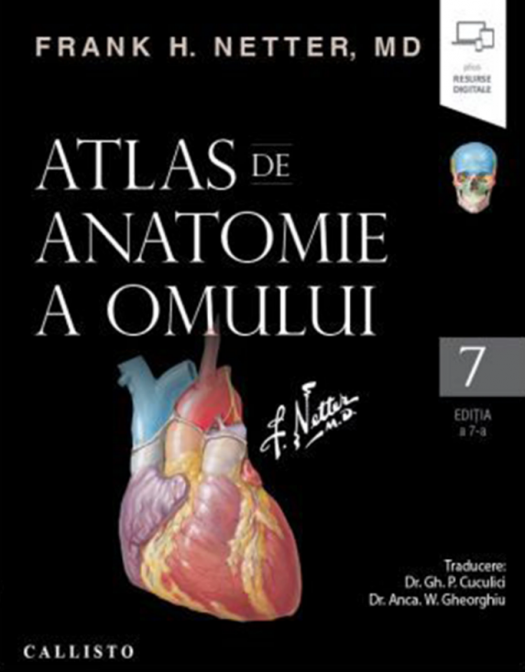 Atlas de anatomie a omului. Editia a 7-a (LIVRARE: 15 ZILE)