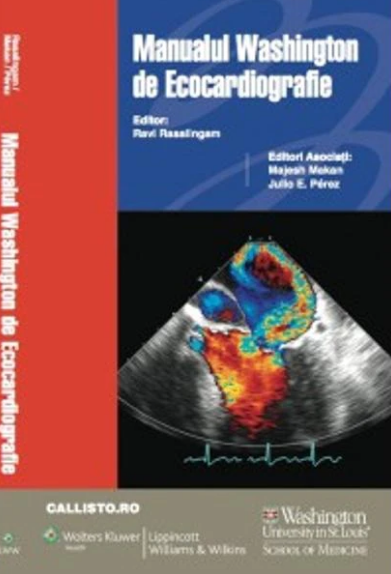 Manualul washington de ecocardiografie (LIVRARE: 15 ZILE) 