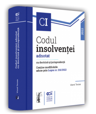 Codul insolventei adnotat (Romania) (LIVRARE: 7 ZILE)