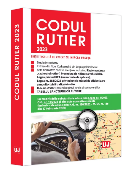 Codul rutier 2023 (Romania) (LIVRARE: 7 ZILE)