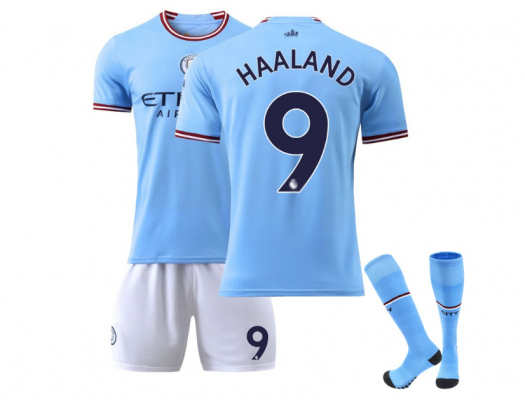             Echipament Fotbal: Erling Haaland, Manchester City (LIVRARE: 7 ZILE)